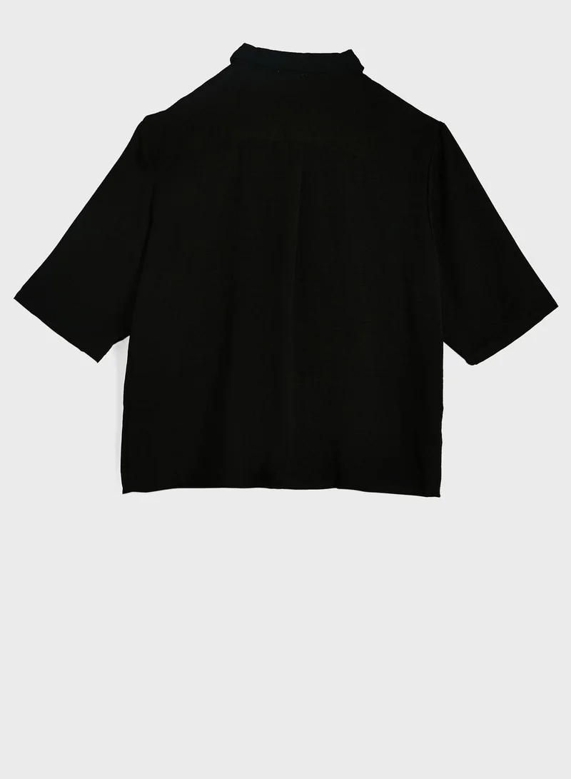 Jacqueline de Yong Button Down Shirt