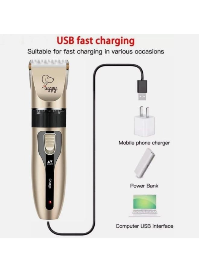 Electric Pet Professional Grooming Machine Dog Hair Trimmer Shaver Pet Trimmer - Image 3