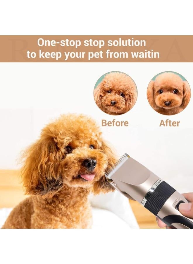 Electric Pet Professional Grooming Machine Dog Hair Trimmer Shaver Pet Trimmer - Image 5