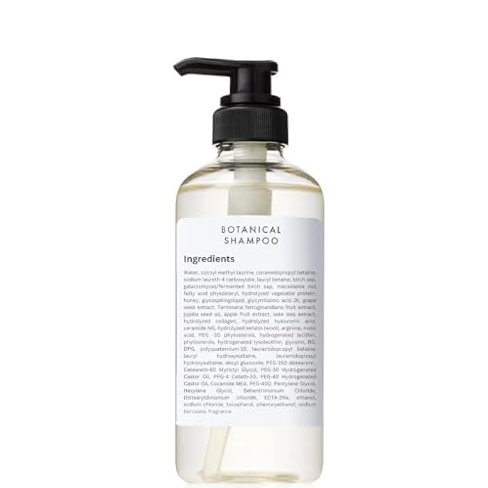 Botanist Japanese Organic & Natural Shampoo for Dry Hair, Hydrating & Moisturizing Hair Shampoo with Pump for Women & Men to Moist Hair, Sulfate & Silicone Free, Apricot & Jasmine 490 mL/16.5 fl Oz - Image 2