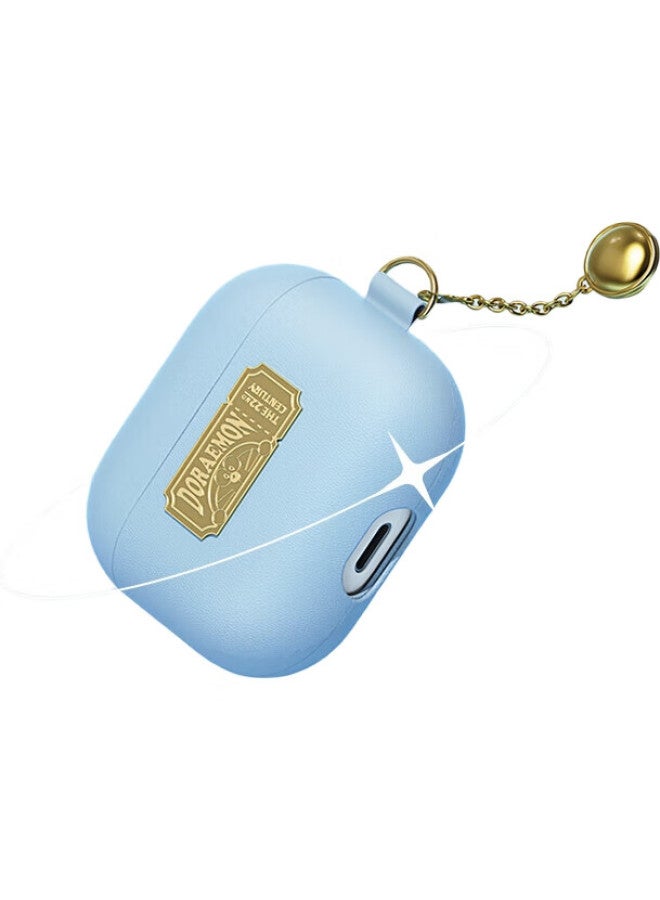 Rock Doraemon Airpods 3/3Rd Generation Protective Case, Apple Earphone Case, Leather Storage Box, Non-Fingerprint, Shockproof, Dustproof, Anti-Theft, Entry Ticket - Image 2