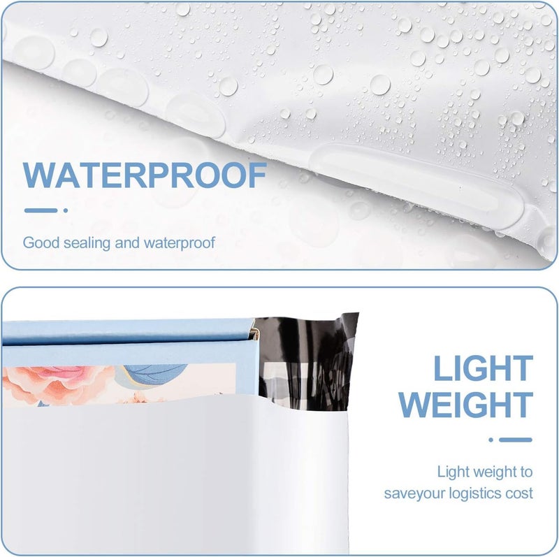 Metronic Poly Mailers 12x15.5 500pcs White Shipping Bags for Clothes Bulk,Self Adhesive Shipping Envelopes for Small Business,Waterproof Mailers Poly Bags for Shipping,Packaging Mailing Bags - Image 4