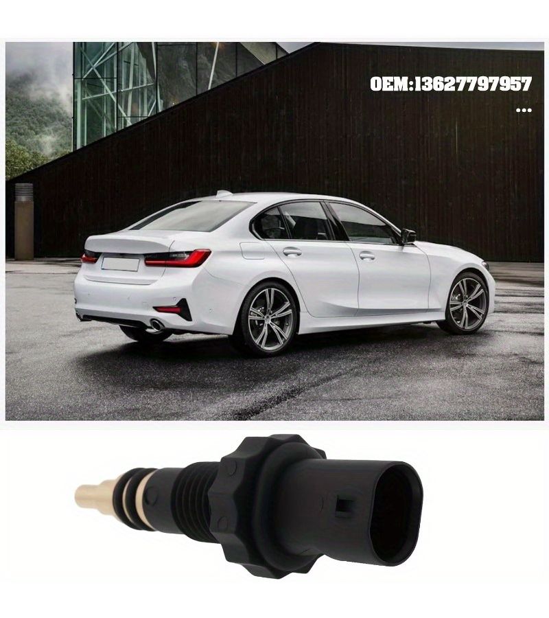 Fuel Temperature Sensor for Automotive Use Compatible with Bmw 3 Series Models 2004 2019 As Pic Shown Replacement Part Number 13627797957 - Image 2