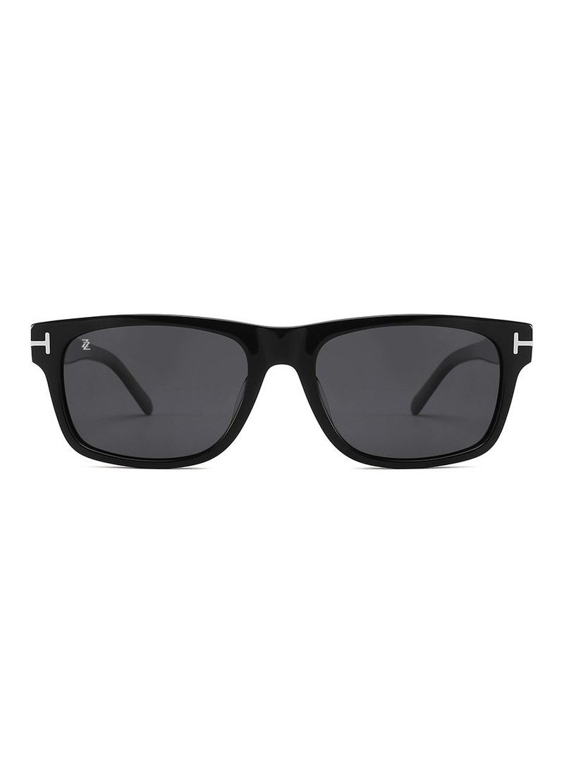 Ziazone Acetate Rectangle Sunglasses - Image 2