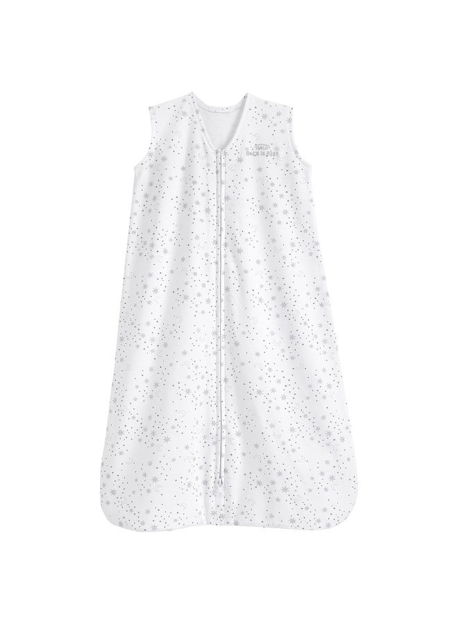 Halo Sleep Sleepsack Sleeping Bag, 0.5 Tog 100% Cotton Midnight Moons Sleeping Bag, Newborn Baby Sleeping Bag, Unisex For Boys And Girls, 0 To 6 Months , 4668 - Image 3