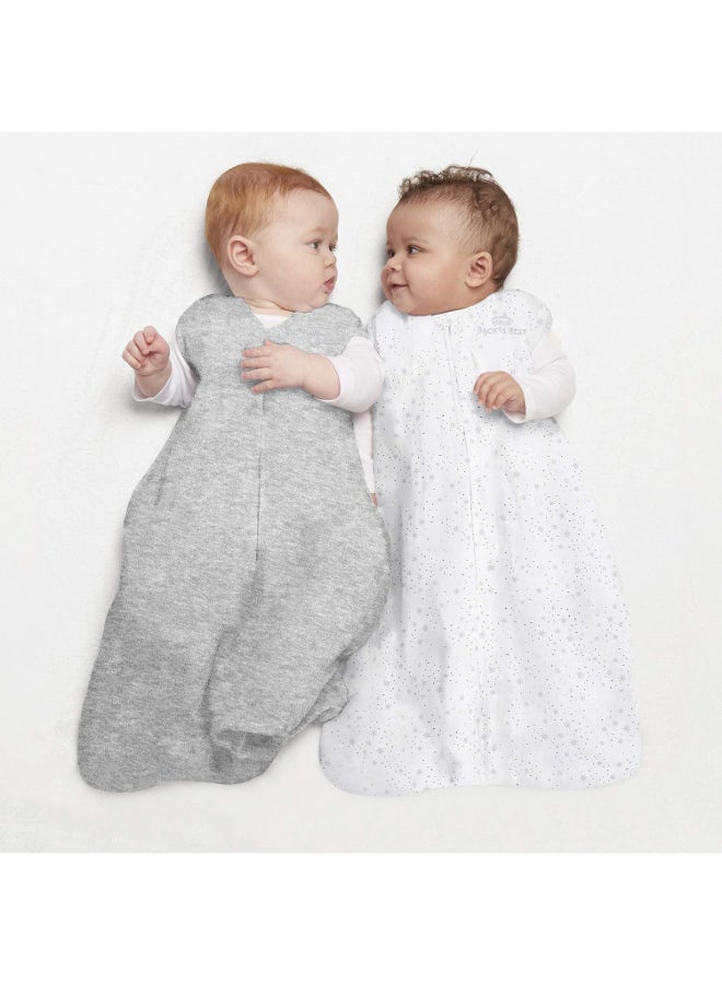 Halo Sleep Sleepsack Sleeping Bag, 0.5 Tog 100% Cotton Midnight Moons Sleeping Bag, Newborn Baby Sleeping Bag, Unisex For Boys And Girls, 0 To 6 Months , 4668 - Image 5