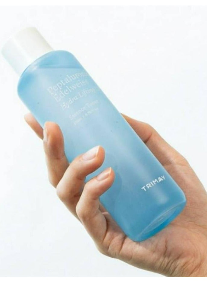 TRIMAY Dual Essence Toner Peptaluronic Edelweiss Hydra Lifting Up 200 ML - Image 3