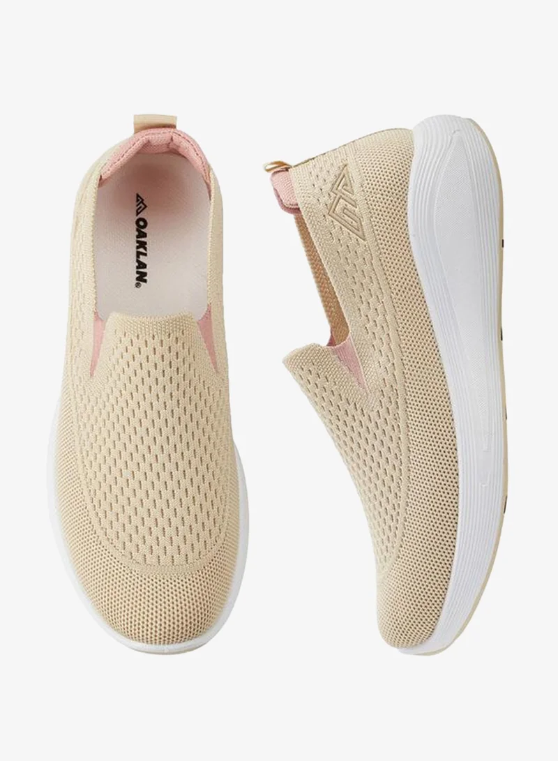 Oaklan by Shoexpress BEIGE Women Slip-On Sports Shoes for Women | Best Price UAE