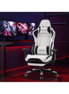 ACPLAY Upgraded Video Gaming Chair,High Back Racing Computer Chair with Lumbar Support and Headrest,Ultra-Thick Breathable Seat Cushion,Ergonomic Swivel Desk Chair for Gamers  - Image 2