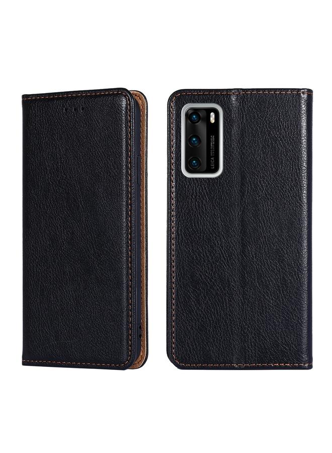 Zaboon Case For Huawei P40 PU + TPU Gloss Oil Solid Color Magnetic Horizontal Flip Leather Case with Holder & Card Slot & Wallet - Image 1