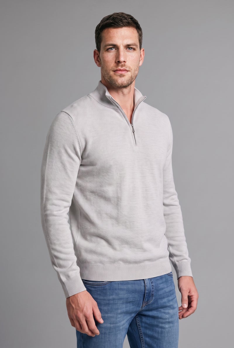 DeFacto Grey Man Standard Fit Knitwear Pullover Casual - Image 2
