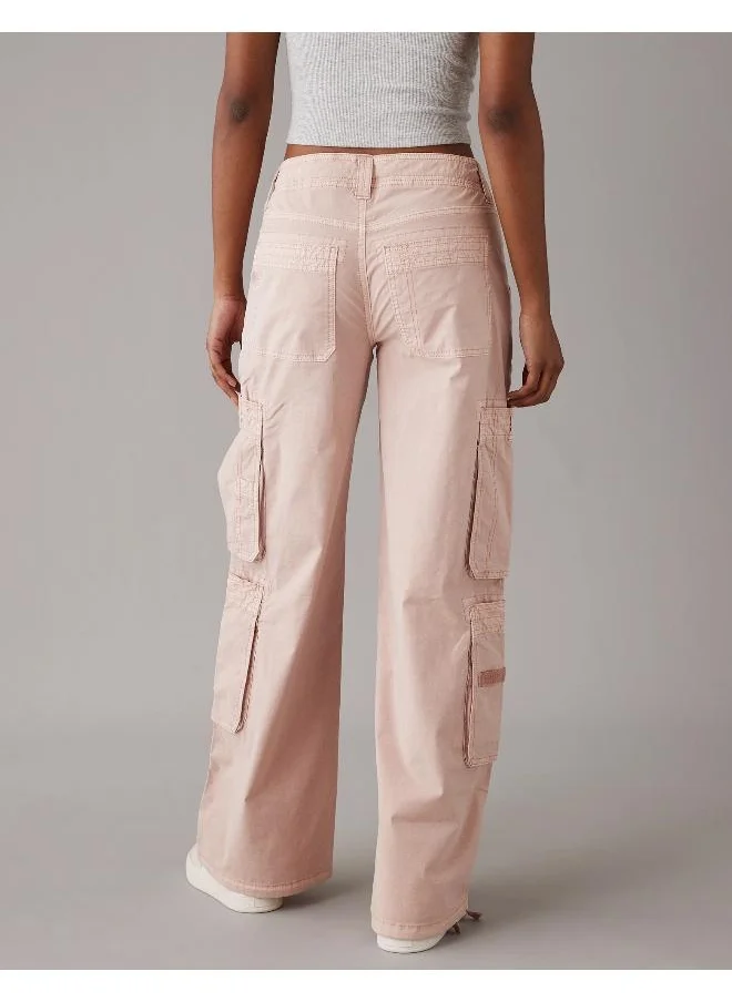 American Eagle AE High-Waisted Convertible Baggy Cargo Jogger