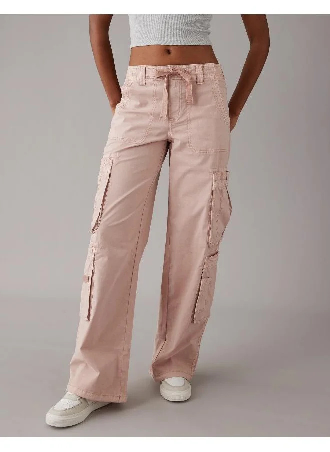 American Eagle AE High-Waisted Convertible Baggy Cargo Jogger