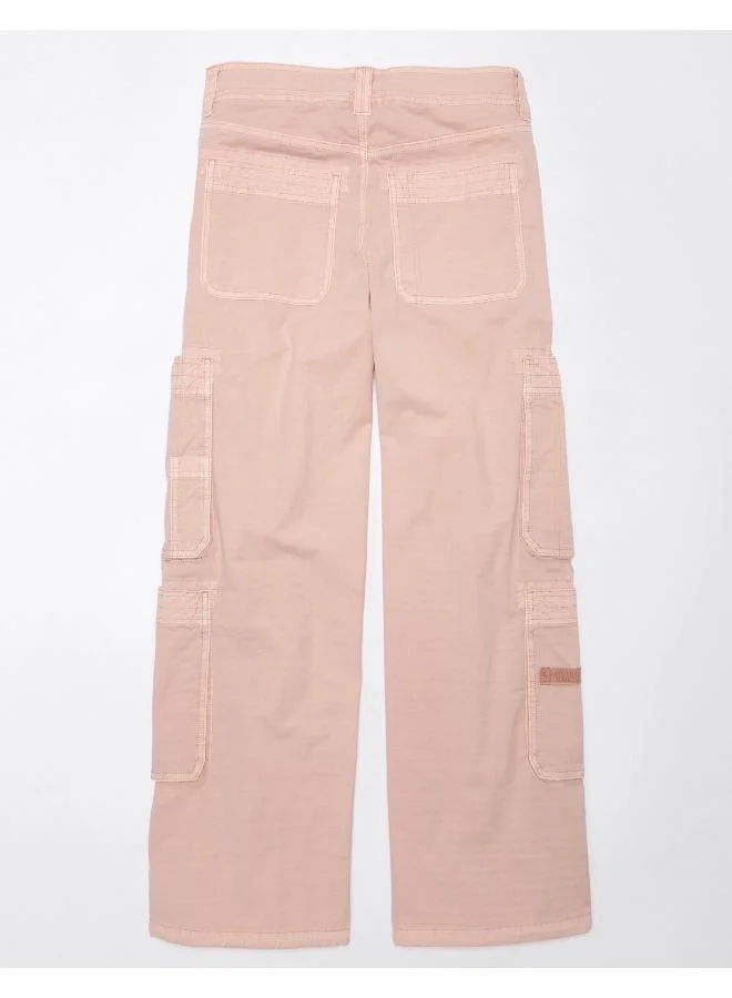 امريكان ايجل AE High-Waisted Convertible Baggy Cargo Jogger