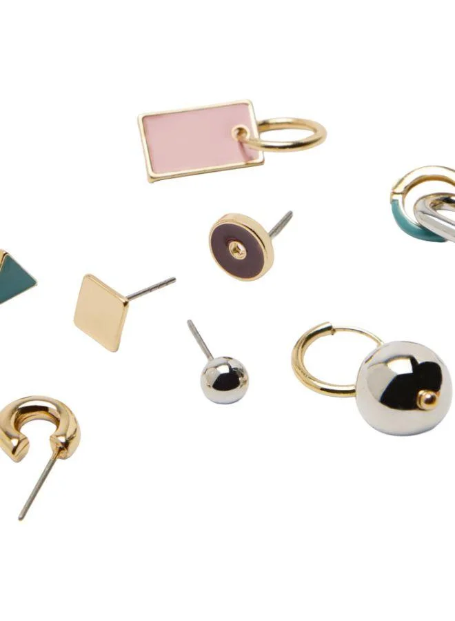 PARFOIS Asymmetric Set Of Earrings