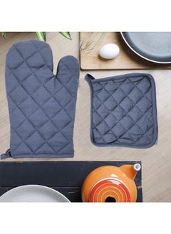 BYFT Orchard Gloves and Pot holder-Denim Blue  - Image 1