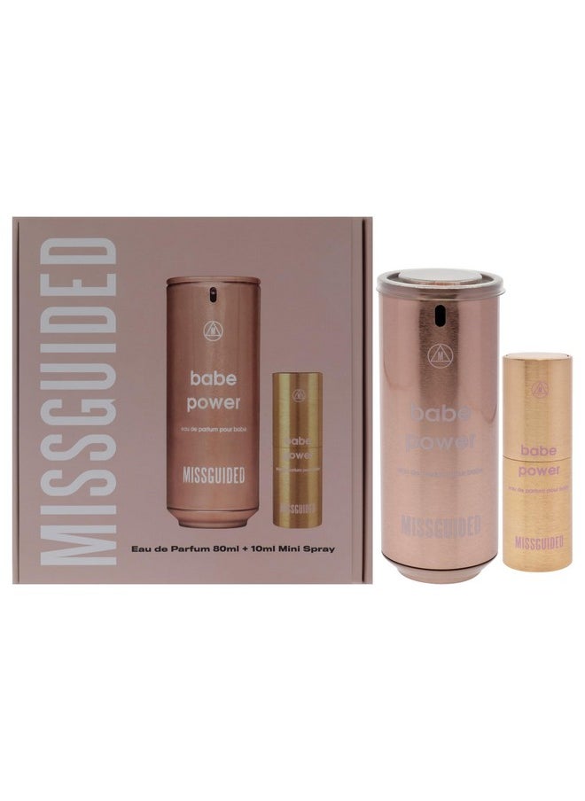 Missguided - Missguided Babe Power for Women - 2 Pc Gift Set 2.7oz EDP Spray, 0.34oz EDP Spray - Image 1