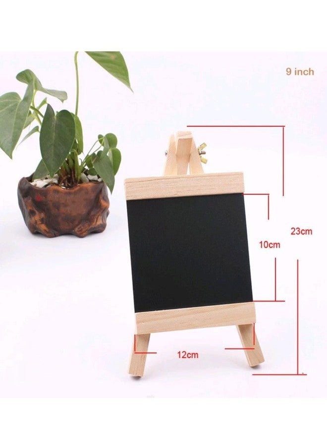 Prescent Black Board with Easel 9 inch Dimension for Custom Message, Kid's Learning, Display, Welcome Sign and Much More (Black Board with Easel) - Image 3