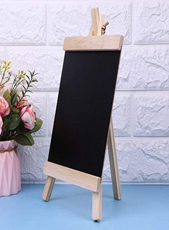 Prescent Black Board with Easel 9 inch Dimension for Custom Message, Kid's Learning, Display, Welcome Sign and Much More (Black Board with Easel) - Image 1