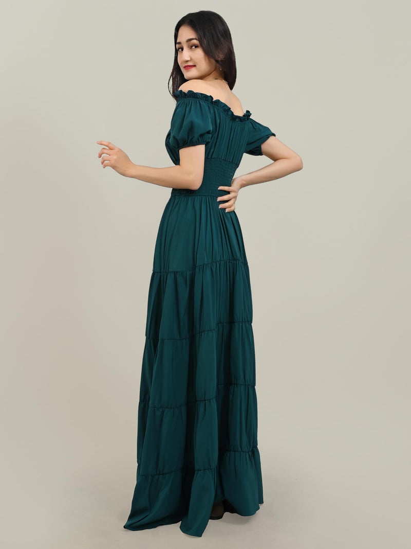 Zhitunemi Renaissance Costume Women Dress: Halloween Costumes Woman 2025 Renaissance Dresses - Halloween Party Theme Events Dark Green S - Image 5