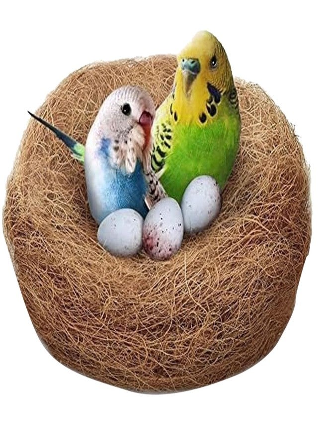 Smiling Pets Sterilized Natural Coconut Fiber for Bird Nest | 200gm Nesting Material for Birds, Parrots, and Small Pets | Comfortable Bedding for Nesting Box, Hideouts & Breeding - Image 4