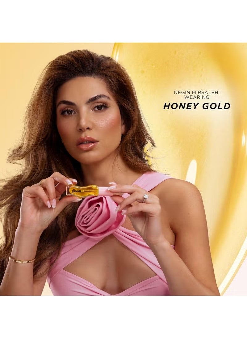 Gisou Honey Infused Hydrating Lip Oil, Nourishing Moisturizer for Dry Lips 8ml - Image 5