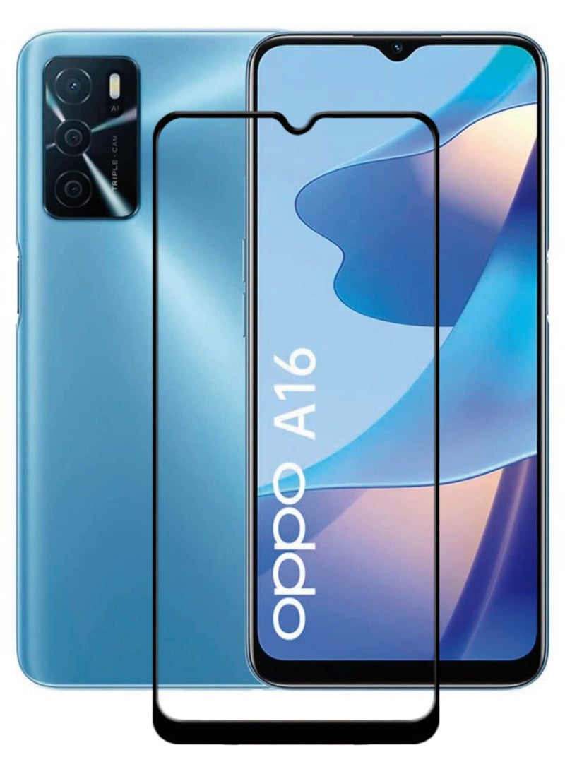 ACLIX Antistatic ESD Dustproof Premium Quality High Definition Tempered Glass Screen Protector Designed For Oppo A16 - Image 1