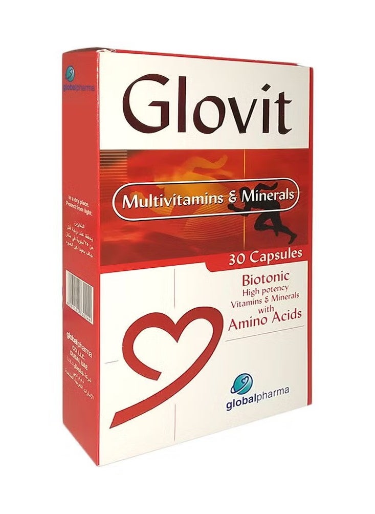 globalpharma - Glovit Capsules 30's - Image 1