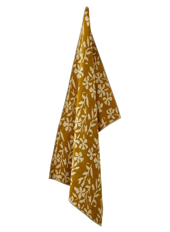 47th & Main Set of 2 Cotton Hand Towels, 28" x 18", Leafy Branch - Image 2