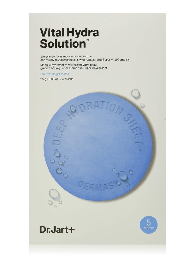 Dr. Jart - Vital Hydra Solution Deep Hydration Sheet Mask 25grams - Image 1