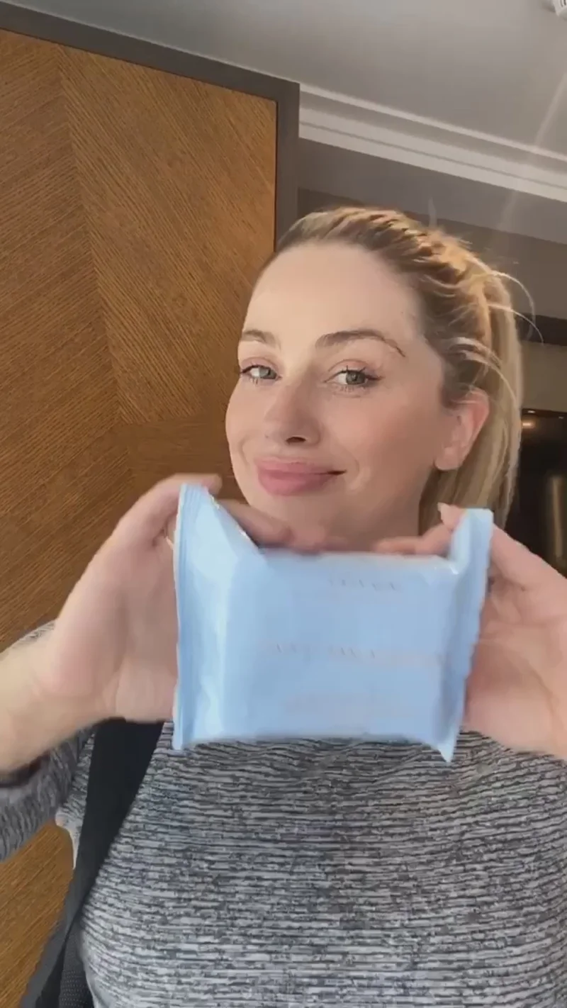 هير باي سام مكنايت Lazy Girl Biodegradable Hair Cleanse Cloths