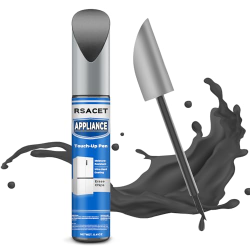 RSACET W10917540 Midnight Gray Appliance Touch Up Paint Compatible with Whirlpool Exact Match for Refrigerators Washers Dryers Dishwashers Microwave oven and Other Appliance - Image 1