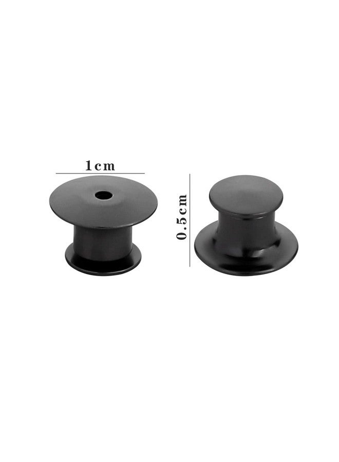 SUBANG 40 Pieces Metal Pin Backs Locking Pin Keepers Locking Clasp With Storage Case - Image 2