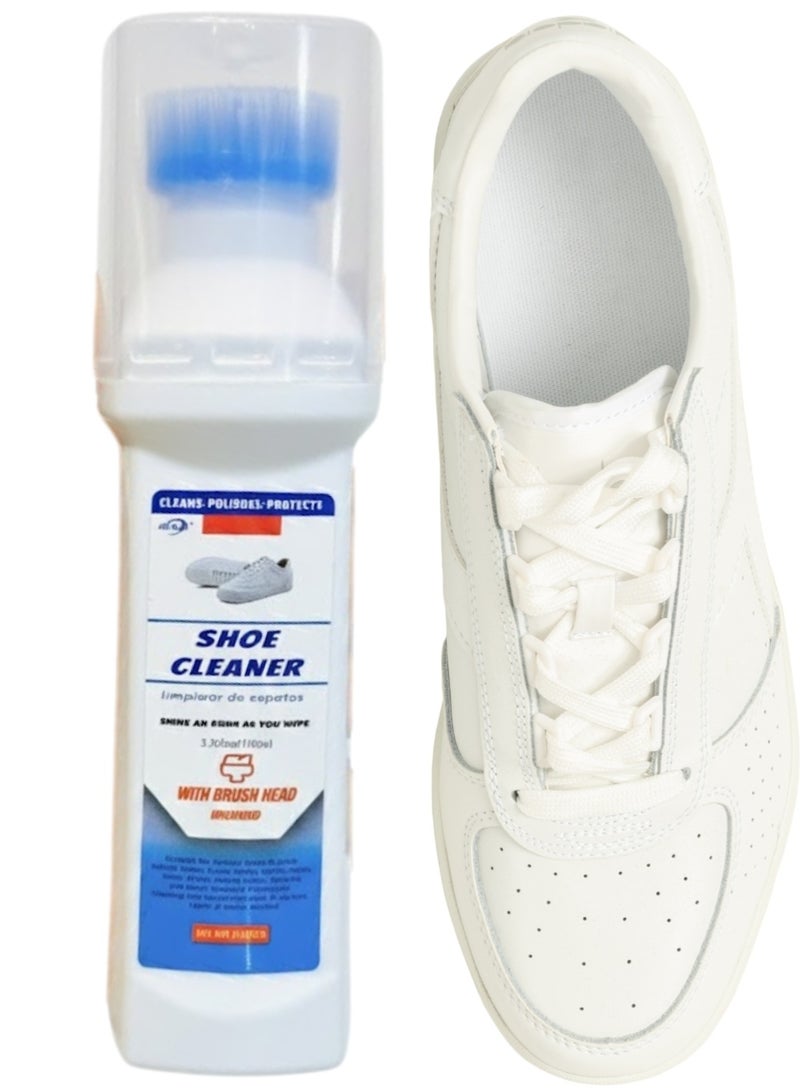 ZedAura Sneaker Cleaner Kit Deep Cleaning Solution with Premium Brush Multi-Material Shoe Cleaner for Sneakers, Basketball Shoes & Athletic Footwear Stain Remover - Image 3