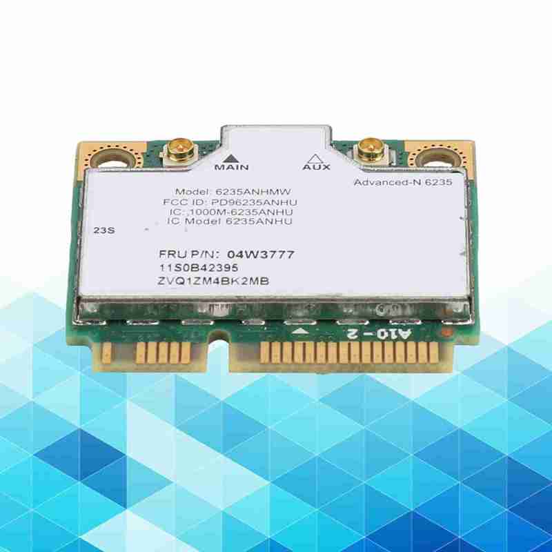 Wireless Network Card Mini PCI-E Interface Dual Band 300M Speed - Lenovo Dedicated Intel Centrino Advanced-N 6235ANHMW for Lenovo M93z M93P Desktop - Image 4