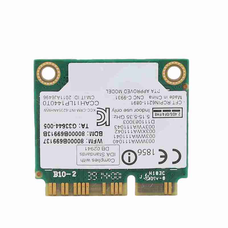 Wireless Network Card Mini PCI-E Interface Dual Band 300M Speed - Lenovo Dedicated Intel Centrino Advanced-N 6235ANHMW for Lenovo M93z M93P Desktop - Image 3