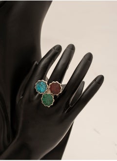 950 multicolored silver ring handmade - pzsku/ZB99343F4C3D73A9E0AA6Z/45/_/1664411233/6ae67358-34e9-4b4a-a0ed-9e0f2cba0a93