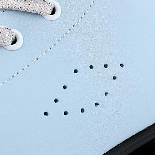 XUDREZ Roller Skates for Women, Holographic High Top PU Leather Rollerskates, Shiny Double-Row Four Wheels Skates Patines for Women Men Boys and Girls and Age 8-50 Indoor Outdoor (41) - Image 4