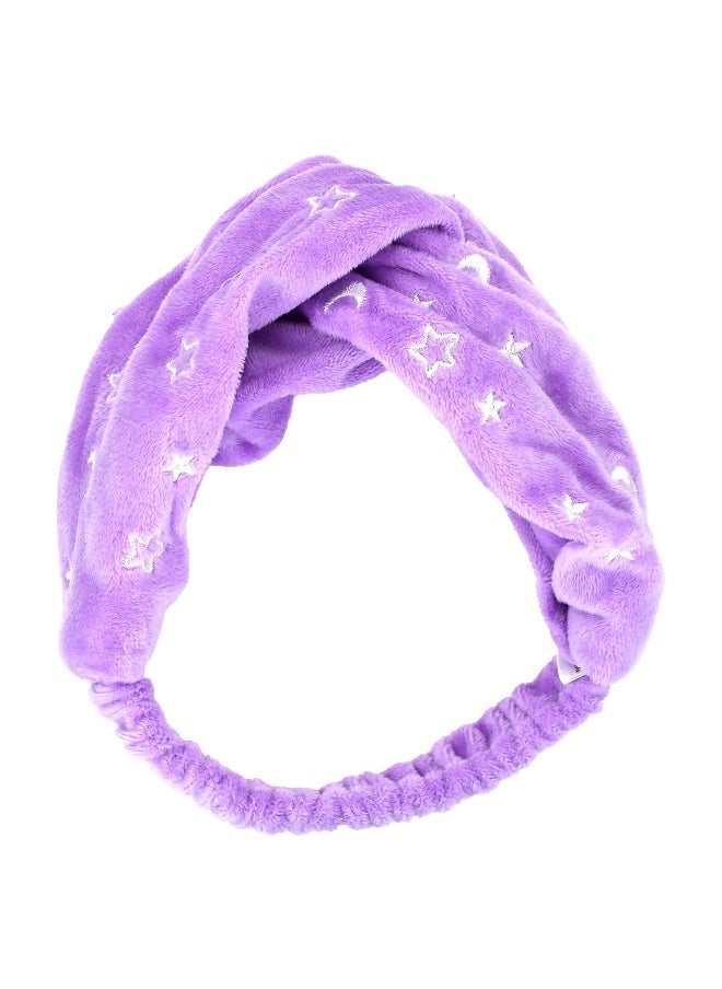 I DEW CARE I Dew Care, Twinkle Star Headband, Purple, 1 Headband  - Image 1