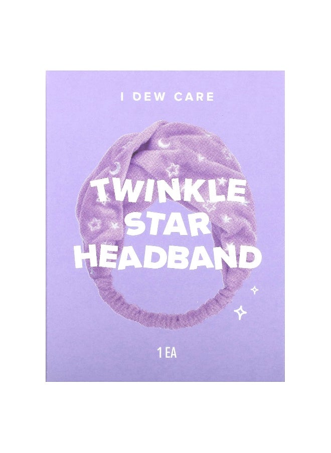 I DEW CARE I Dew Care, Twinkle Star Headband, Purple, 1 Headband  - Image 2