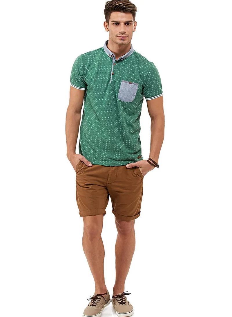 BRAVE SOUL Druid Pocket Polo Shirt