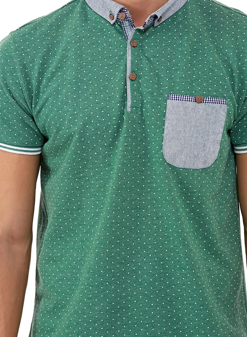 BRAVE SOUL Druid Pocket Polo Shirt
