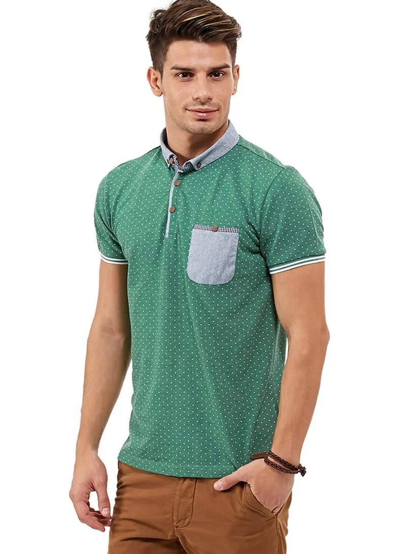 BRAVE SOUL Druid Pocket Polo Shirt