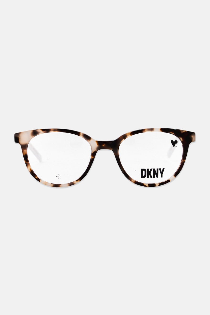 DKNY Women DK5050 Round Eyeglasses, Multicolor - Image 1