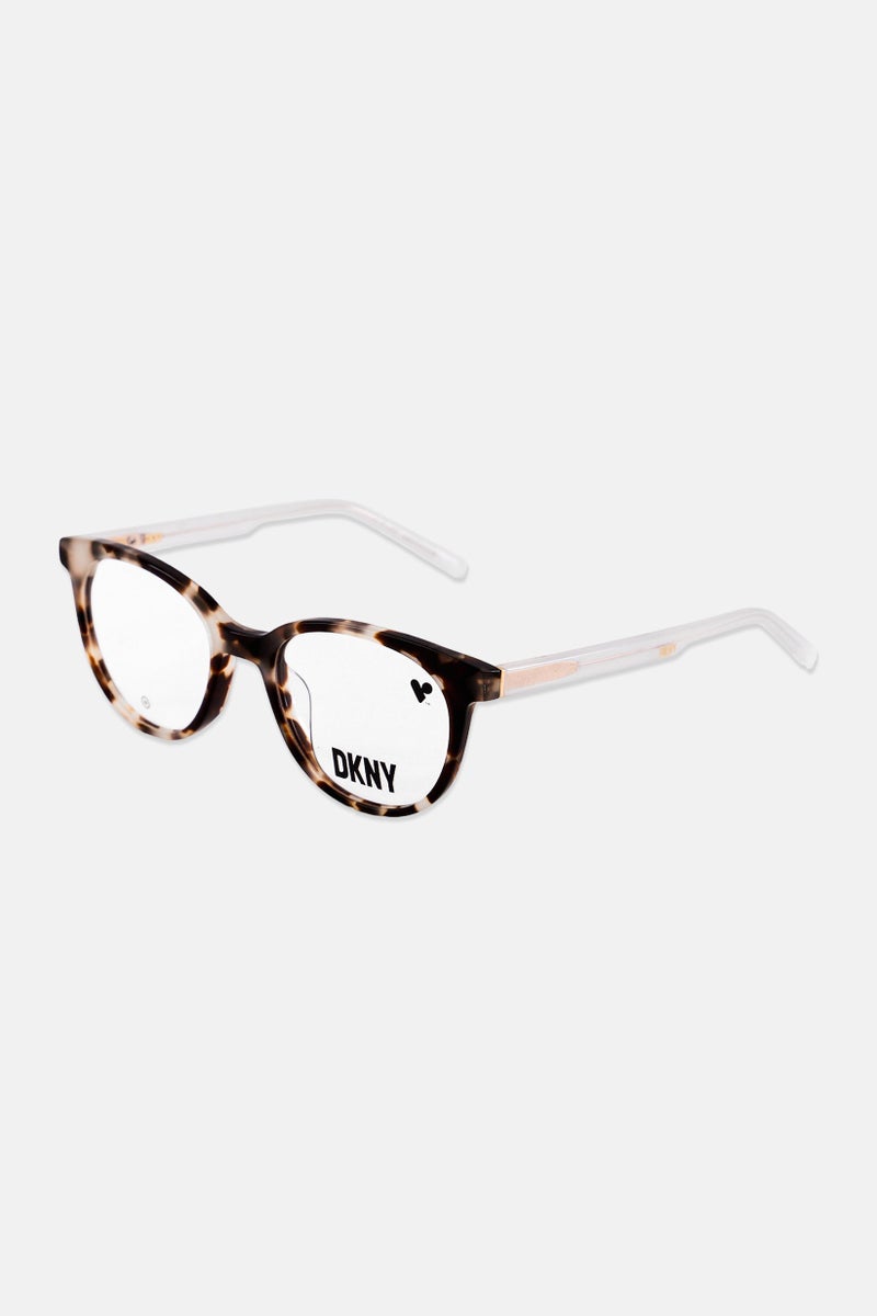 DKNY Women DK5050 Round Eyeglasses, Multicolor - Image 3