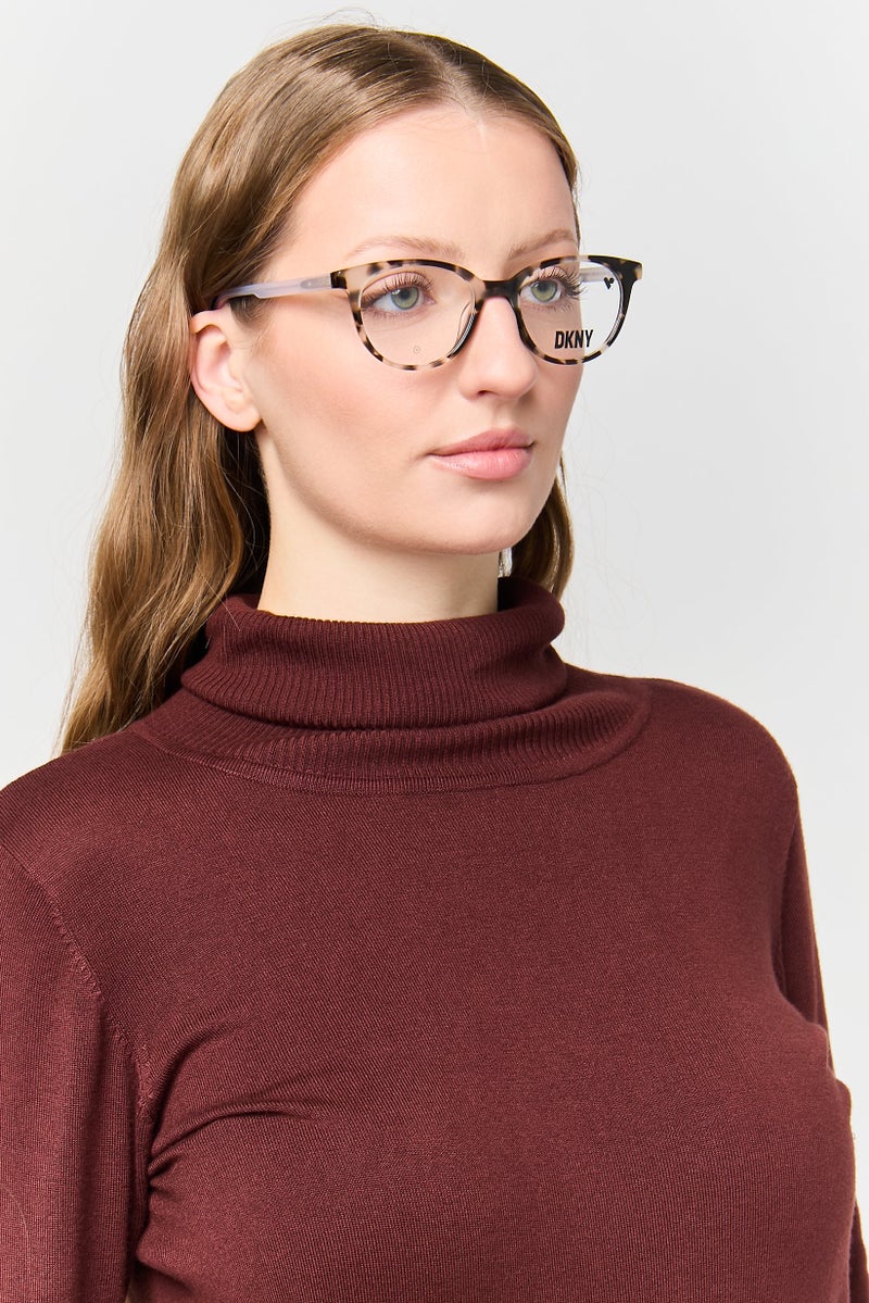 DKNY Women DK5050 Round Eyeglasses, Multicolor - Image 2