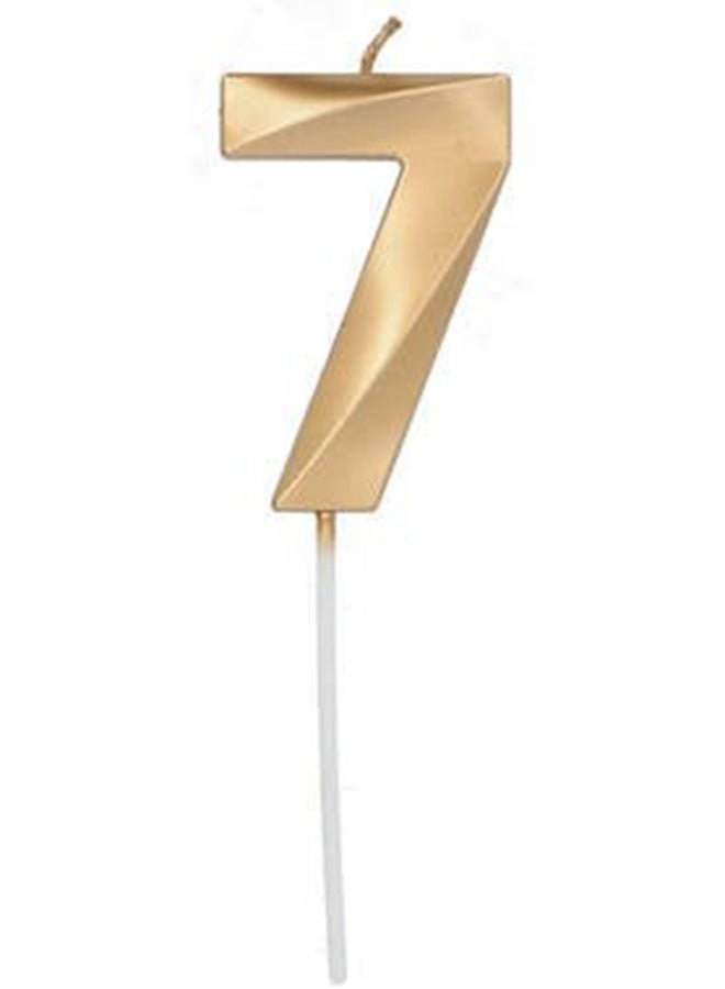 Candle Glamour Vibes Gold Number 7