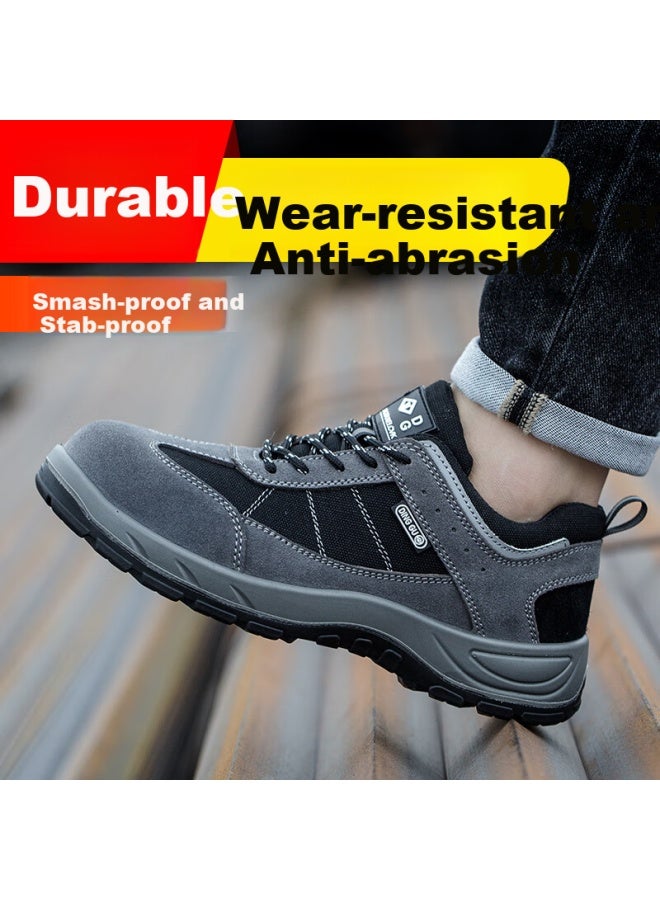 Dinggu Men'S Lightweight Steel Toe Cap Anti-Smashing Anti-Piercing Work Safety Shoes Jd855Huisj44 - Image 5