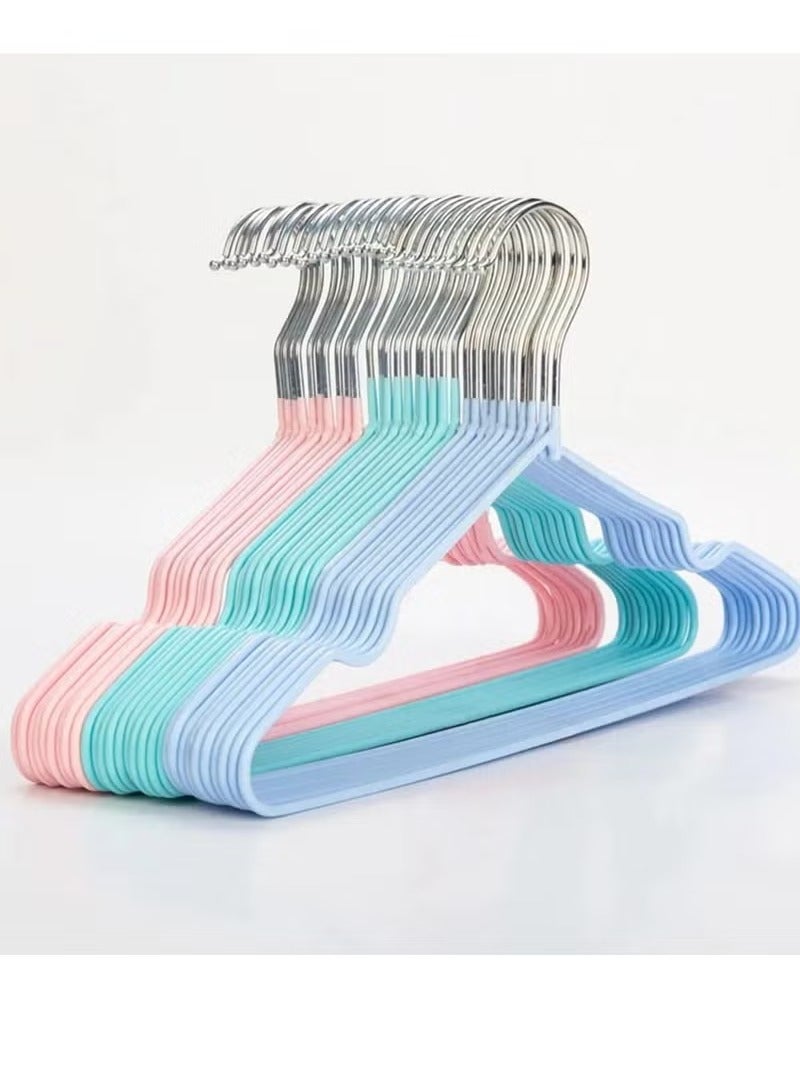 10 Pieces Non-Slip Hangers Set 40*20 cm (Multi-Color) - Image 1