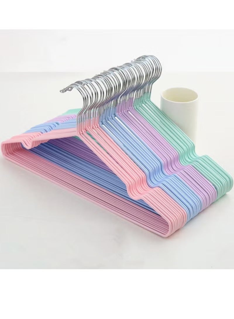 10 Pieces Non-Slip Hangers Set 40*20 cm (Multi-Color) - Image 2